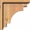 Ekena Millwork Mediterranean Smooth Corbel w/Backplate, Western Red Cedar, 7 1/2"W x 12"D x 12"H COR08X12X12MED01SWR - alternate 2